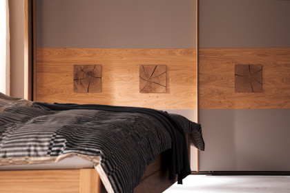 Multiline von SCHÖNER WOHNEN - 2-türiger Kleiderschrank Balkeneiche - taupe