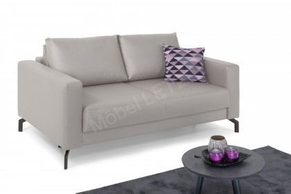 Florida von Nehl - Schlafsofa Kunstleder silber