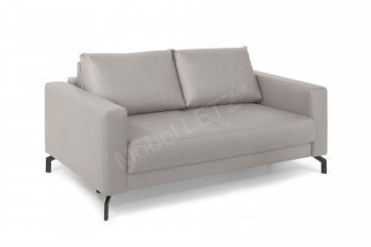 Florida von Nehl - Schlafsofa Kunstleder silber