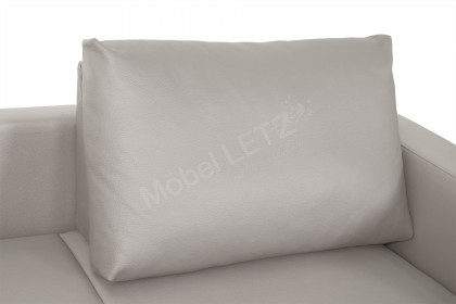 Florida von Nehl - Schlafsofa Kunstleder silber