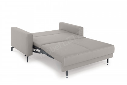 Florida von Nehl - Schlafsofa Kunstleder silber