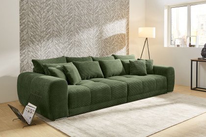 Moldau von Job - XXL-Sofa grün