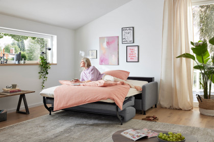 MR 700 von Musterring - Schlafsofa grau