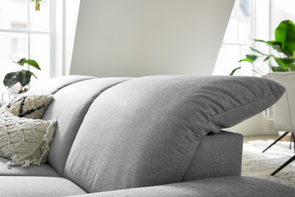 MR 370 von Musterring - Ecksofa Variante links platin
