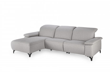 MR 370 von Musterring - Ecksofa Variante links platin