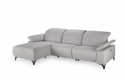 MR 370 von Musterring - Ecksofa Variante links platin
