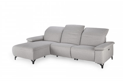 MR 370 von Musterring - Ecksofa Variante links platin