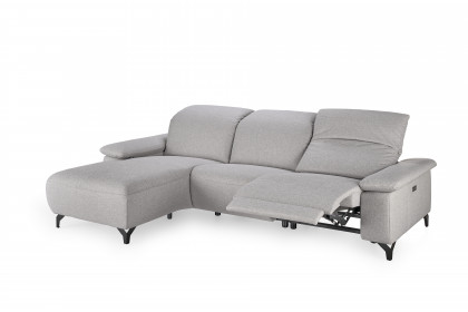 MR 370 von Musterring - Ecksofa Variante links platin