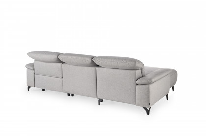 MR 370 von Musterring - Ecksofa Variante links platin