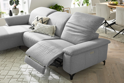 MR 370 von Musterring - Ecksofa Variante links platin