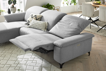 MR 370 von Musterring - Ecksofa Variante links platin