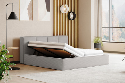 Milano II von COTTA - Polsterbett grey