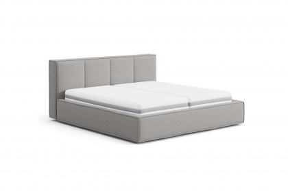 Milano II von COTTA - Polsterbett grey