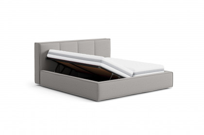 Milano II von COTTA - Polsterbett grey