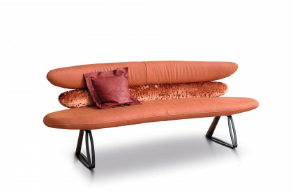 KOINOR T1054 - Esstisch in Nussbaum furniert/ beige meliert