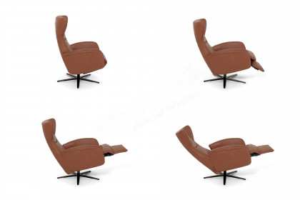 HU-ED24090 von Hukla - Relaxsessel cognac