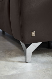 MR 370 von Musterring - Ledersofa Variante links brown