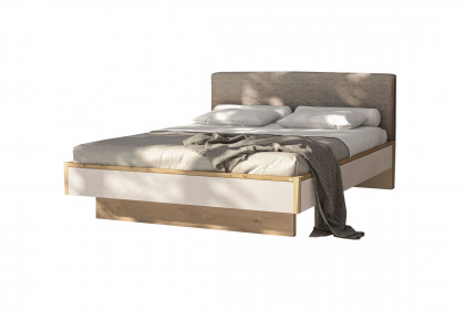 V/lacera sleeping von Voglauer - Bett 140x200 cm mit Polsterkopfteil