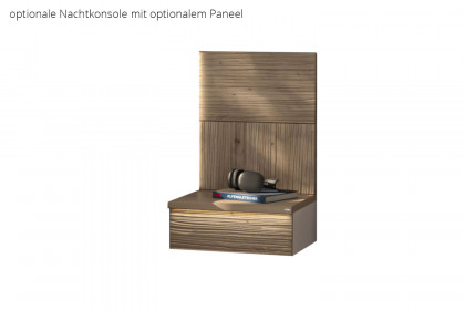 V/lacera sleeping von Voglauer - Bett 140x200 cm mit Polsterkopfteil
