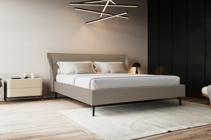 Verona I von COTTA - Polsterbett dark-beige