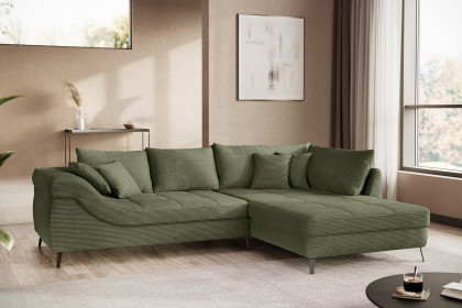 Portofino von Nova Via - Sofa rechts green