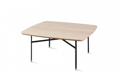 SM 242 von Skovby Møbelfabrik - Couchtisch mit schwarzem Gestell