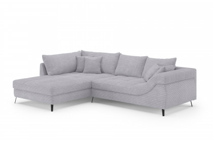 Portofino von Nova Via - Garnitur links warm-grey