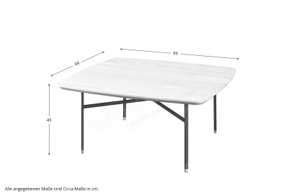 SM 242 von Skovby Møbelfabrik - Couchtisch mit Echtholzfurnier-Platte