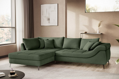 Portofino von Nova Via - Couch links green