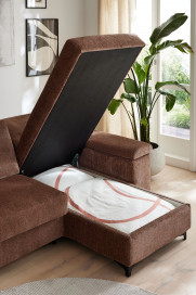MR 700 von Musterring - Eck-Schlafsofa mit Longchair