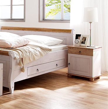 Massivholz schlafzimmer im landhausstil oslo/ alesund von euro ...