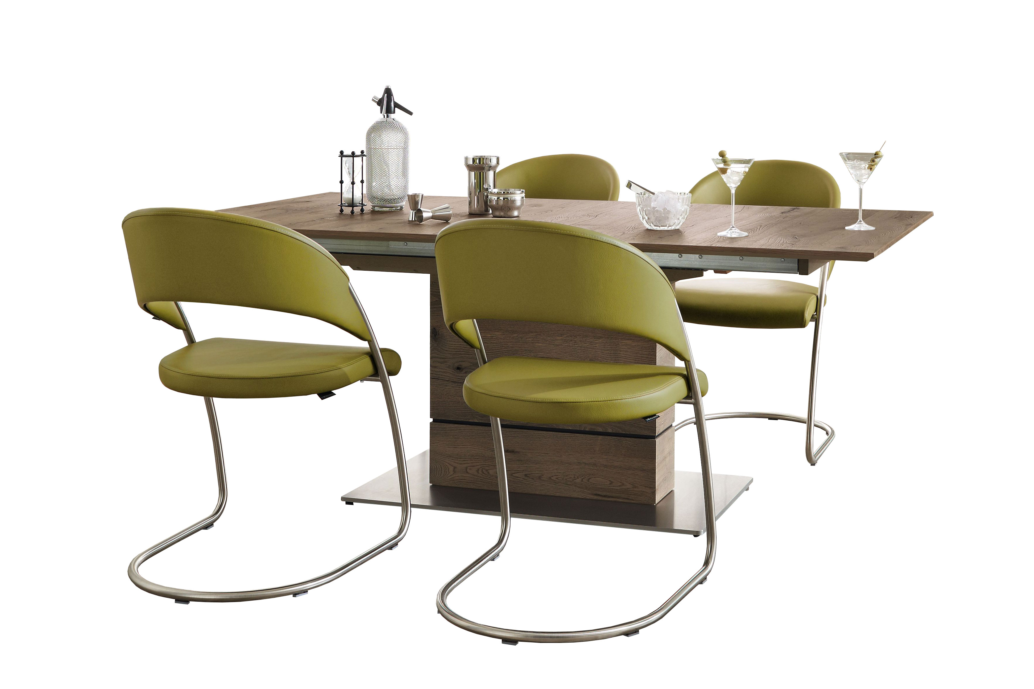 Esszimmer cosmo/ voltaire eiche rustico stone/ limette von ...