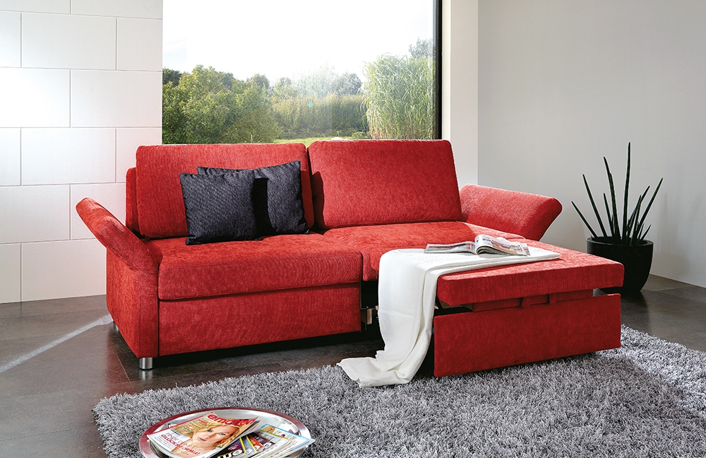 Poco Multiflexx Einzelsofa in Rot Möbel Letz Ihr