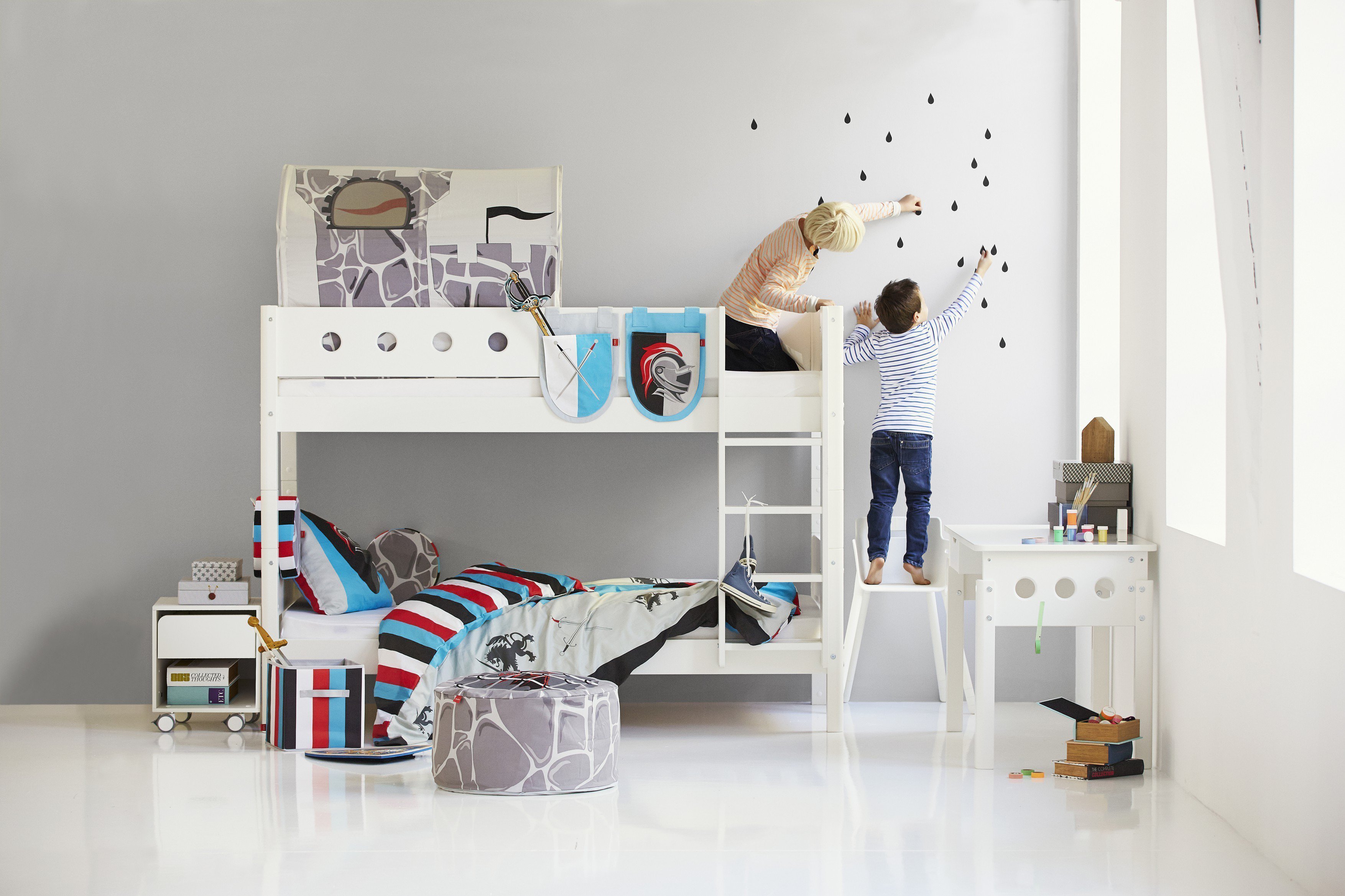 Flexa white etagenbett mit senkrechter leiter weiÃ. möbel letz ... Flexa hochbett