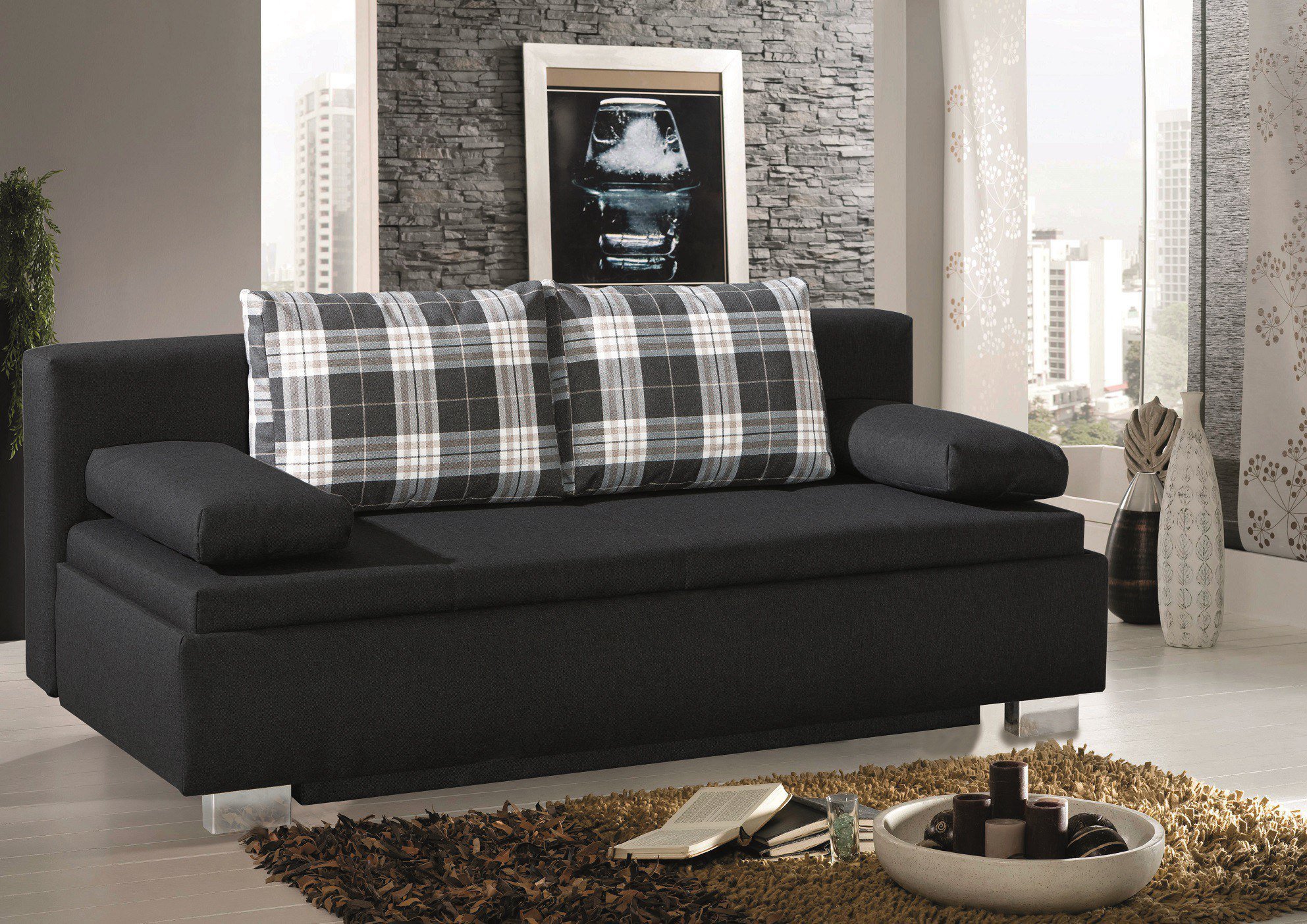 Schlafsofa Hannover in Anthrazit von Select Style. Möbel Letz - Ihr ... Schlafsofa Hannover in Anthrazit von Select Style. Möbel Letz - Ihr ...