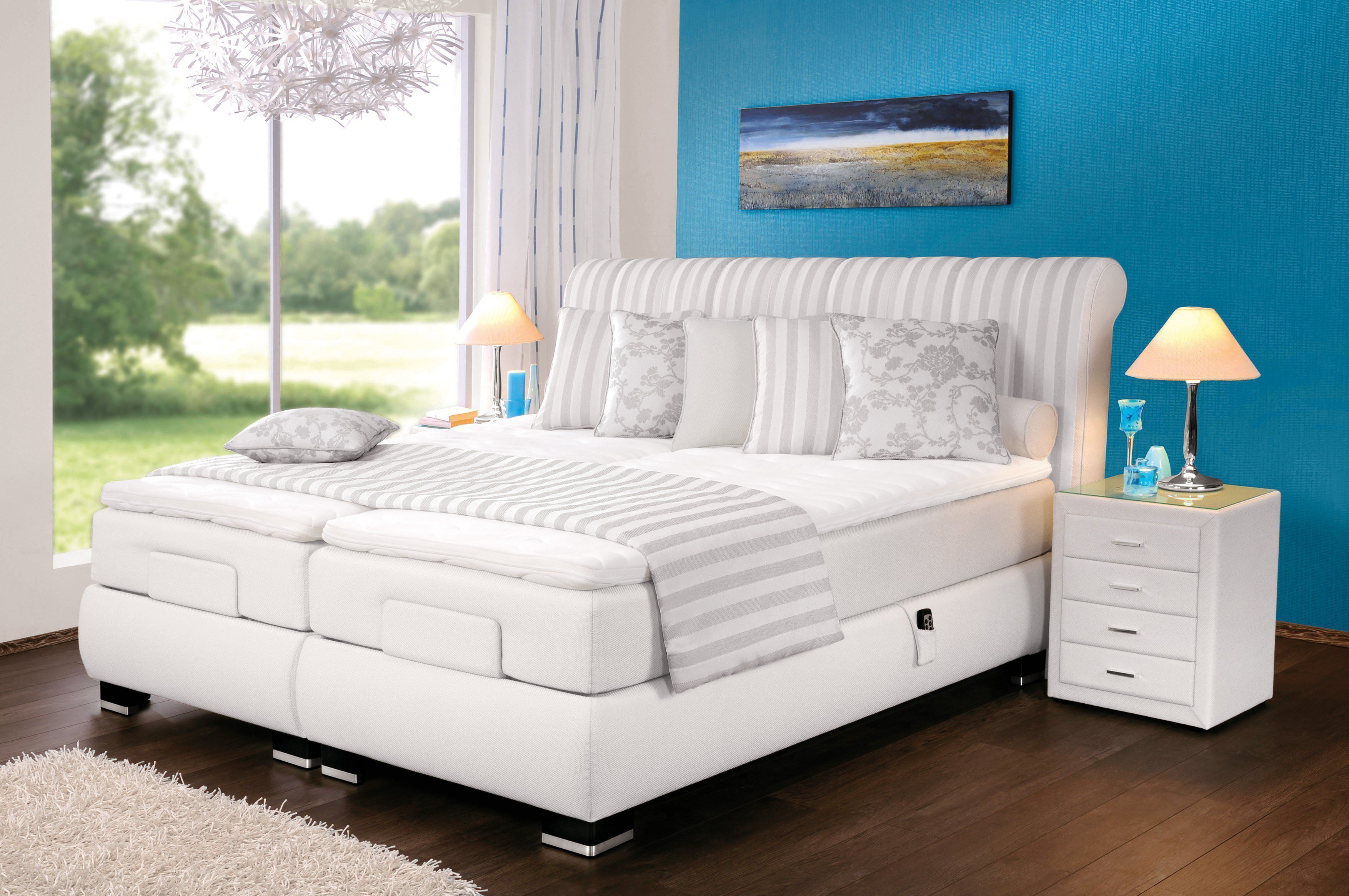 Boxspringbett Prestige von Oschmann in Weiß | Möbel Letz - Ihr Online-Shop