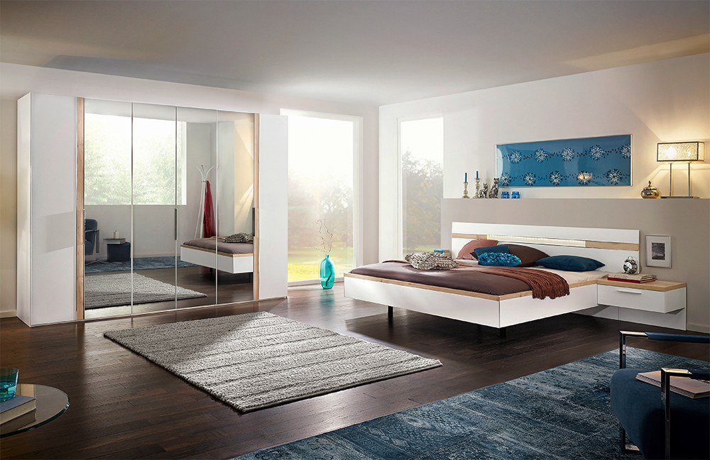 Schlafzimmer leona plus von rauch steffen in eiche sanremo dunkel ...
