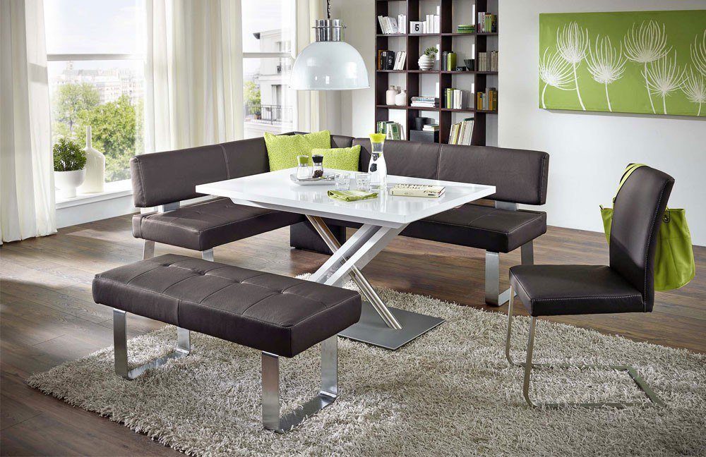 K+W Formidable Home Online-Shop Möbel mocca Leder Collection | 4191 I Eckbank Ihr Game Letz 