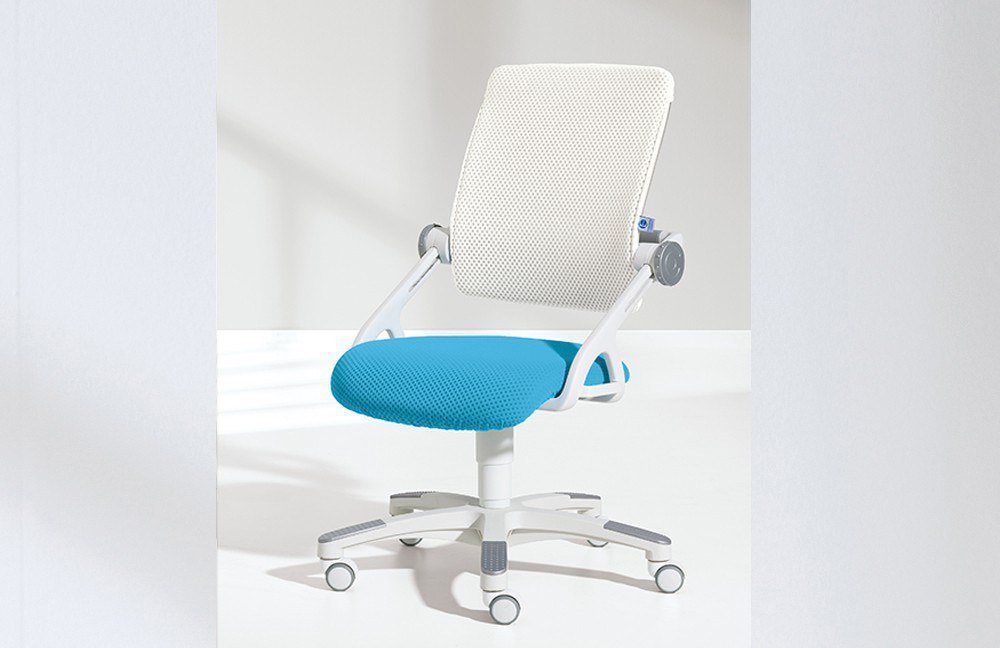 Paidi Schreibtischstuhl Yvo weiß blau | Möbel Letz - Ihr Online-Shop