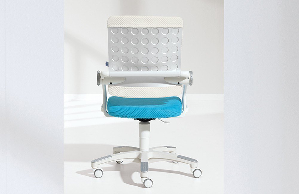 Paidi Schreibtischstuhl Yvo weiß blau | Möbel Letz - Ihr Online-Shop