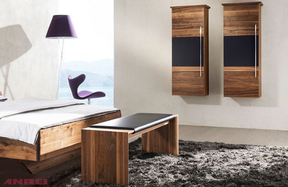 Schlafzimmermöbel-Set ANREI Tesso Astnuss | Möbel Letz - Ihr Online-Shop