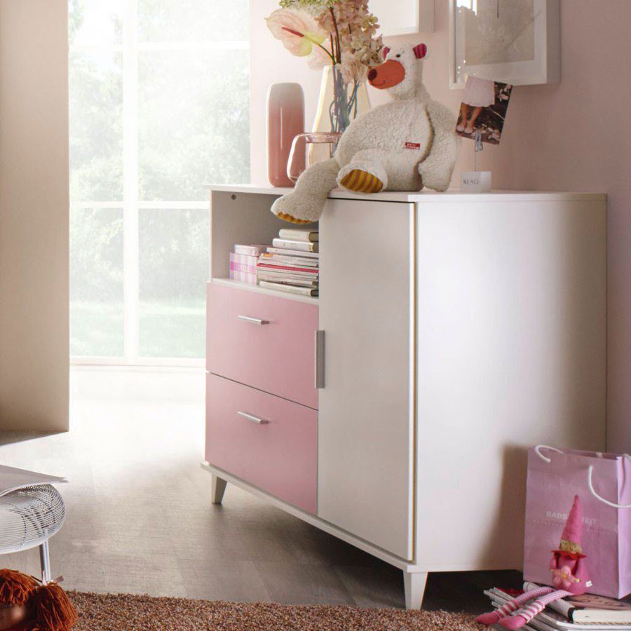 Rauch Blue Aik-Extra Jugendzimmer weiß rosa | Möbel Letz - Ihr Online-Shop
