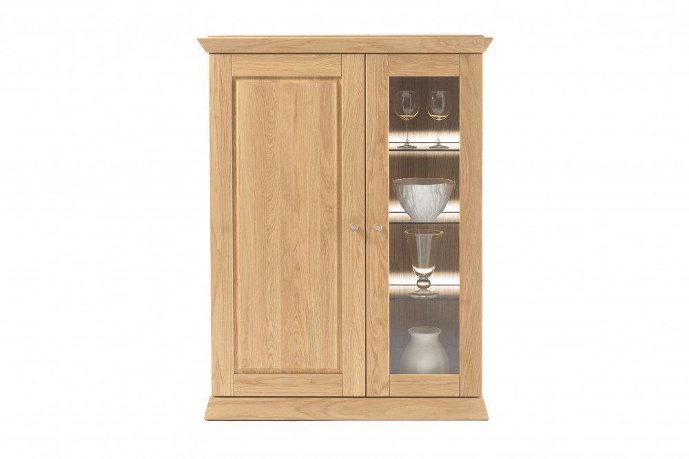 Decker Highboard Prato 126 Eiche bianco Möbel Letz Ihr