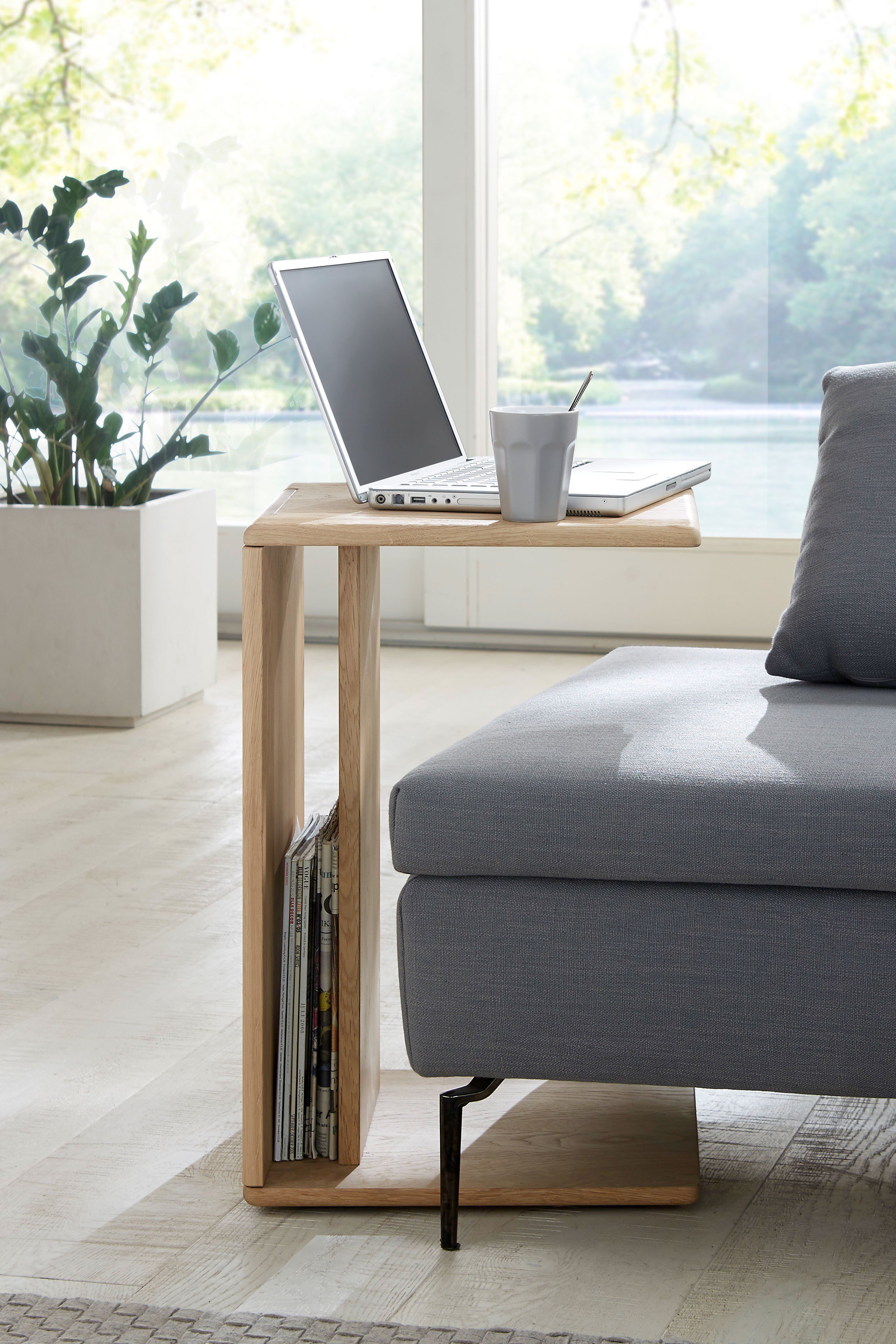 Wöstmann Designmöbel Wohnwand Sapio 0006 europäische Wildeiche | Möbel