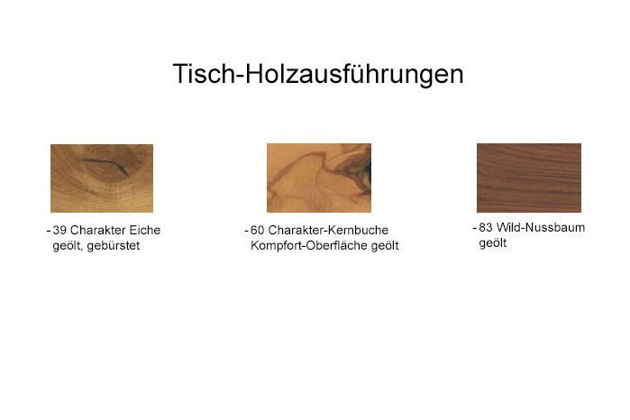 Niehoff Esstisch Tree-Top mit Baumkante | Möbel Letz - Ihr Online-Shop