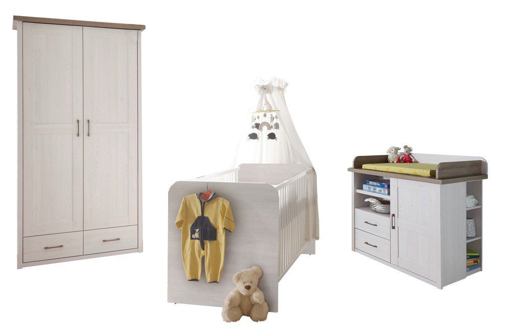 BEGABINO Babyzimmer Luca / Corner Pinie Nachbildung | Möbel Letz - Ihr  Online-Shop
