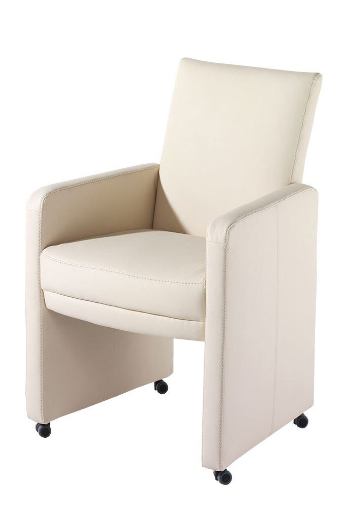 K+W Sessel 6019 Kunstleder weiß Möbel Letz Ihr