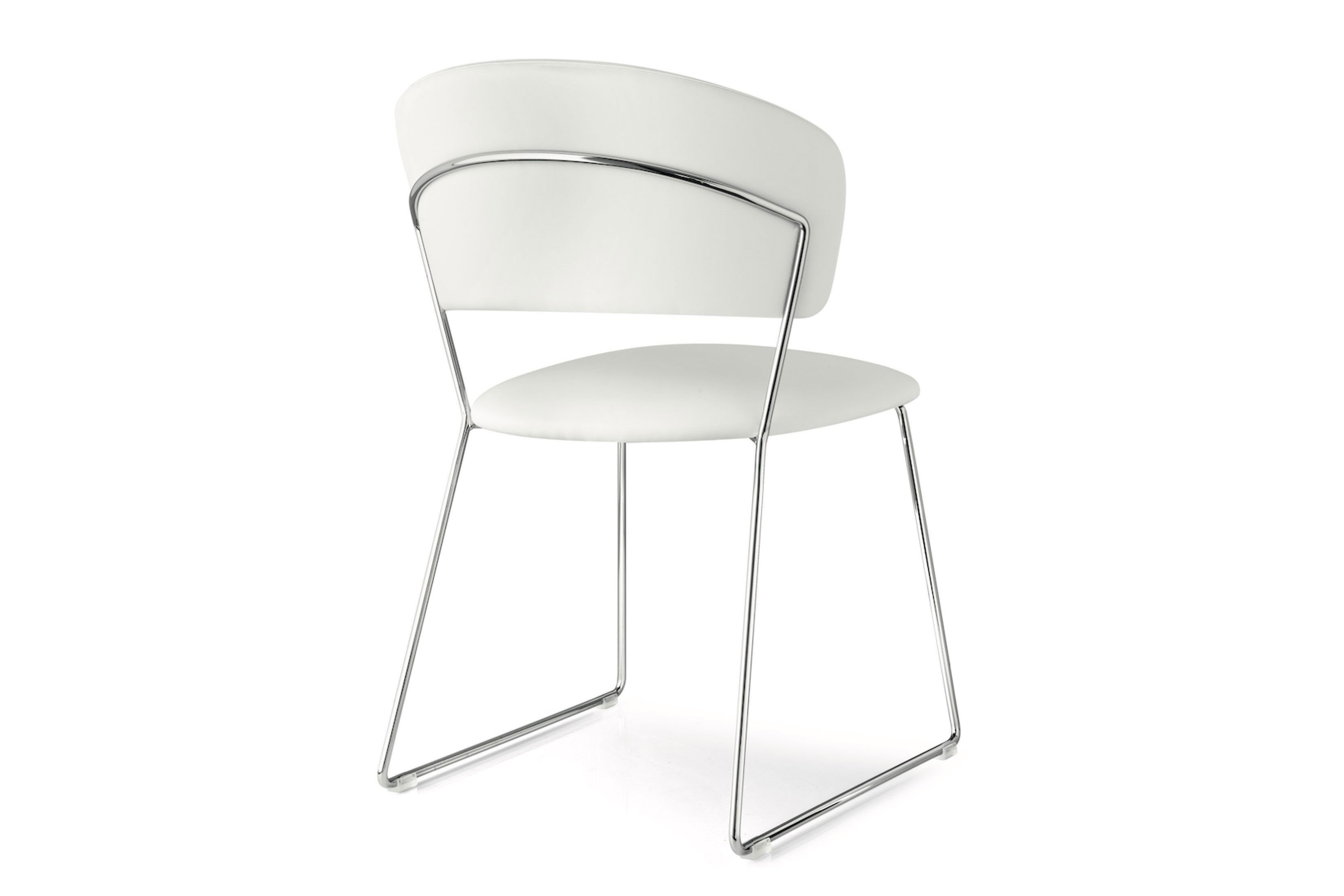 connubia by calligaris Stuhl Atlantis weiß Möbel Letz Ihr