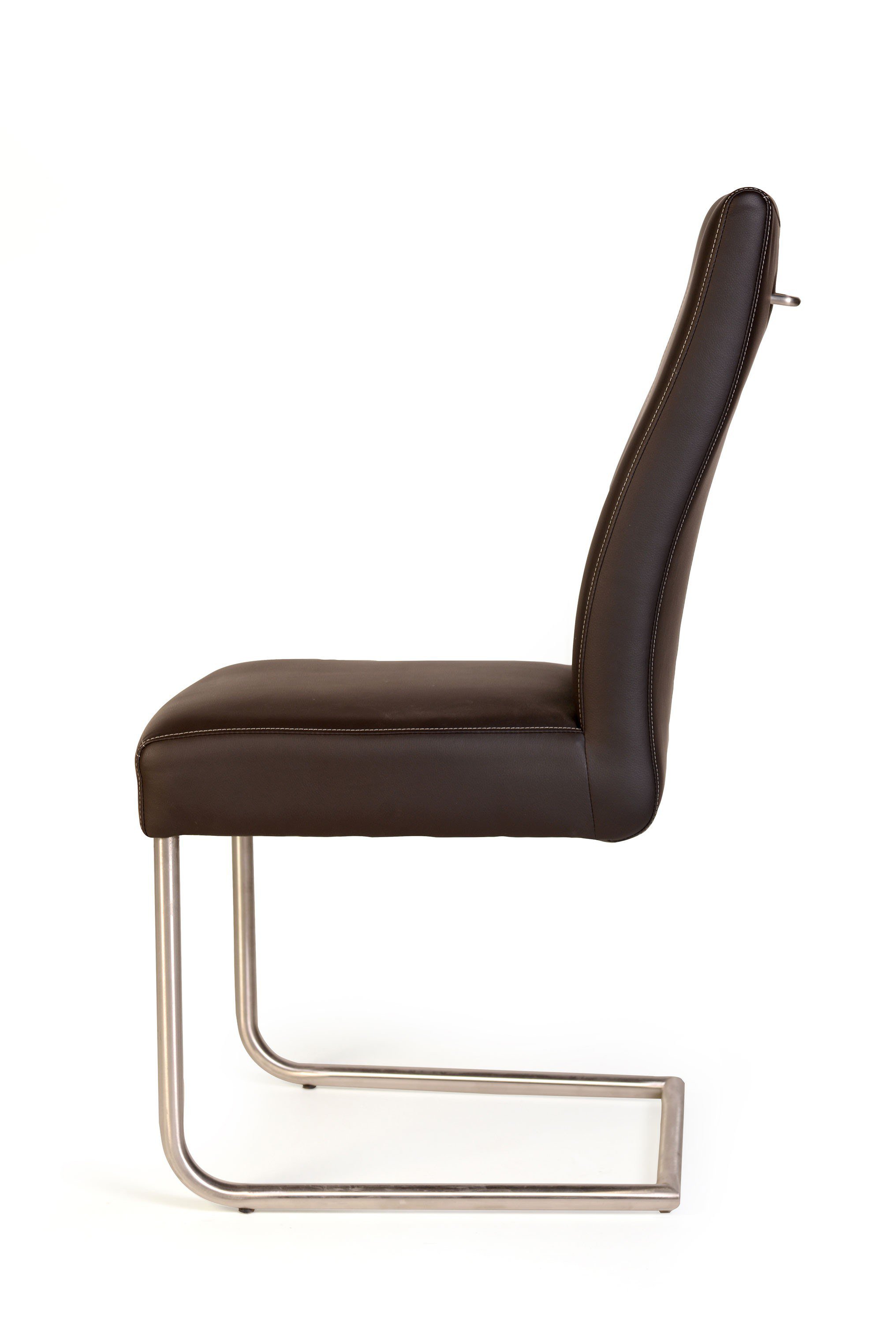 Gina von Standard Furniture Freischwinger in Braun Gina von Standard Furniture Freischwinger in Braun