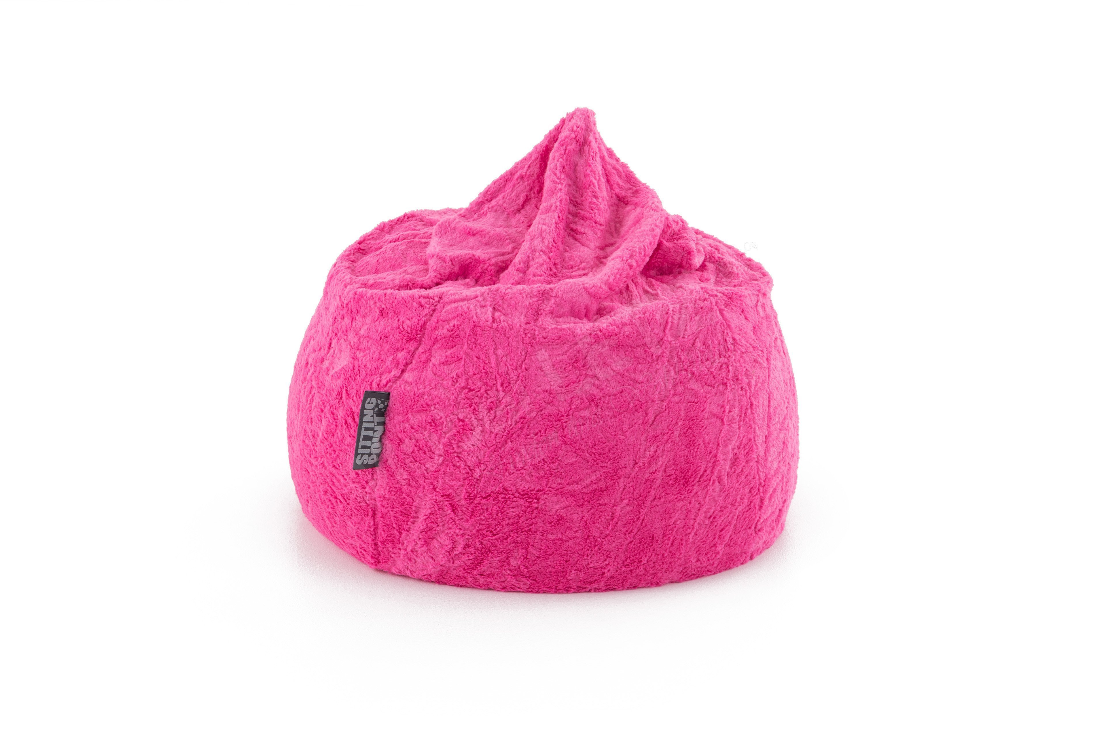 Möbel Pink Online-Shop Letz BeanBag Ihr in L Heimtex Magma Sitzsack Fluffy - von |